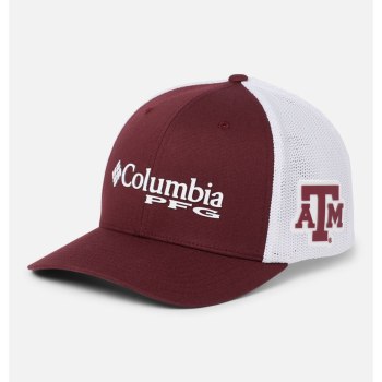 Columbia Petten Heren, PFG Mesh Ball - Texas A&M DiepBordeaux, 19JTIHBUP